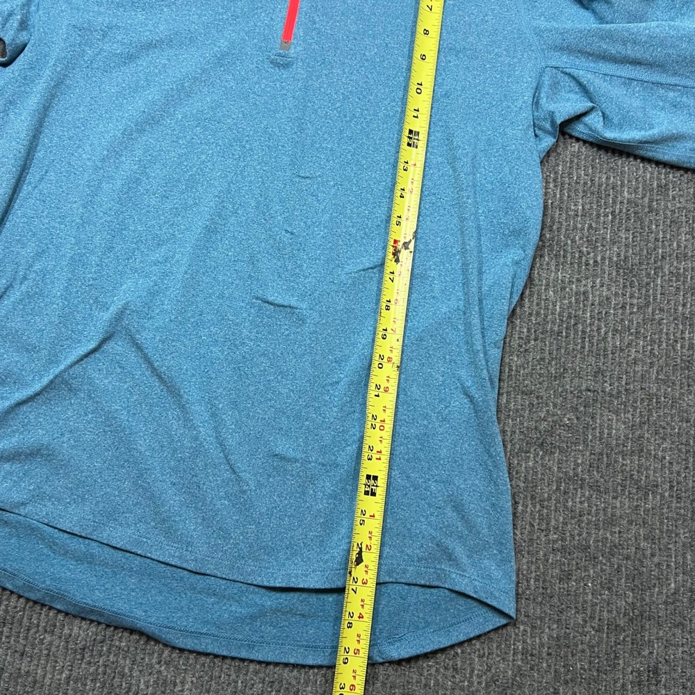Nike Running Dri-FIT Element 1/4 Zip Pullover Blue Mens Medium 504606-413 ADV - Picture 4 of 9